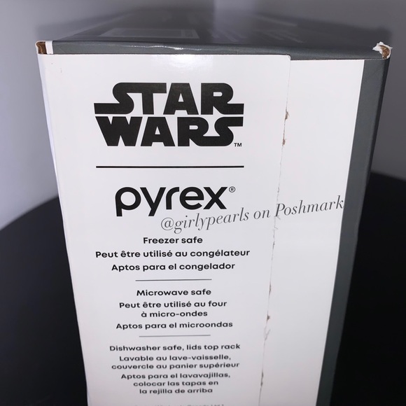 Pyrex Star Wars Containers 8 Piece Set NEW - Picture 5 of 5